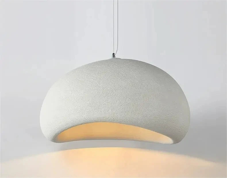 Nordic Wabi Sabi Ceiling Chandelier Modern E27 LED Dining Table Pendant Lights