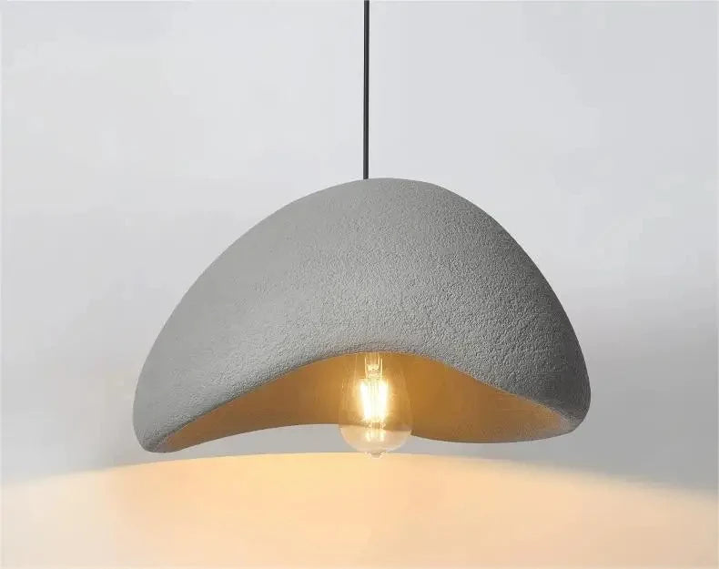 Nordic Wabi Sabi Ceiling Chandelier Modern E27 LED Dining Table Pendant Lights